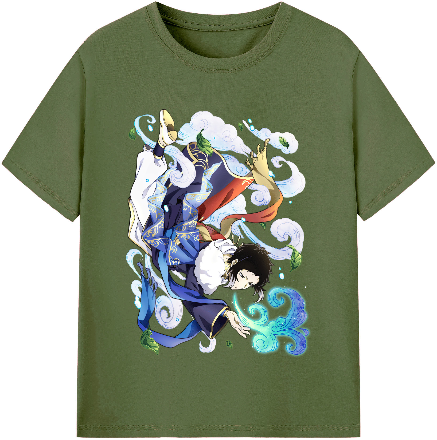 （画像用） 文豪ストレイドッグス Bungo Stray Dogs 綿100％半袖Tシャツ（フロントプリント）